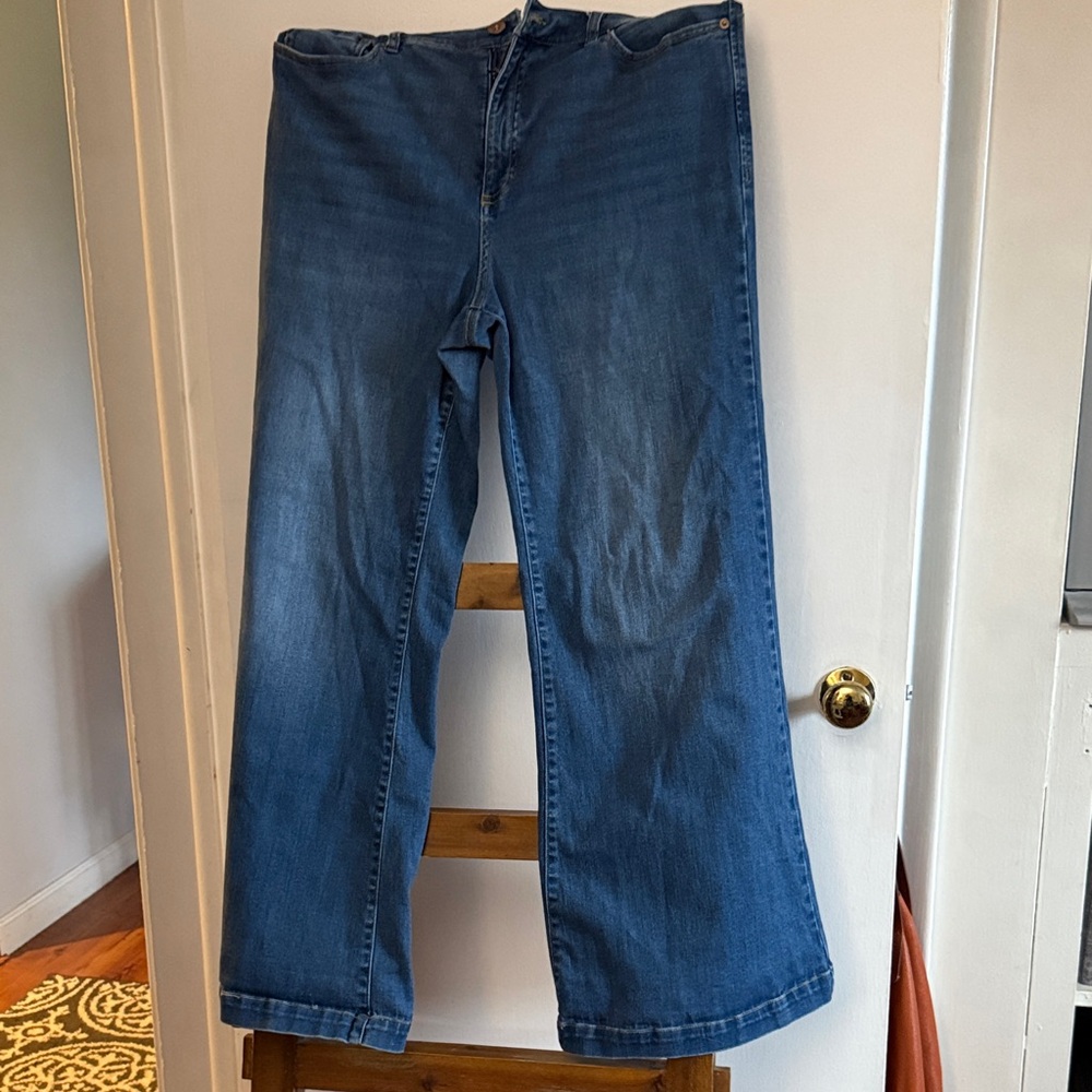 INC International Concepts Blue Flare Jeans